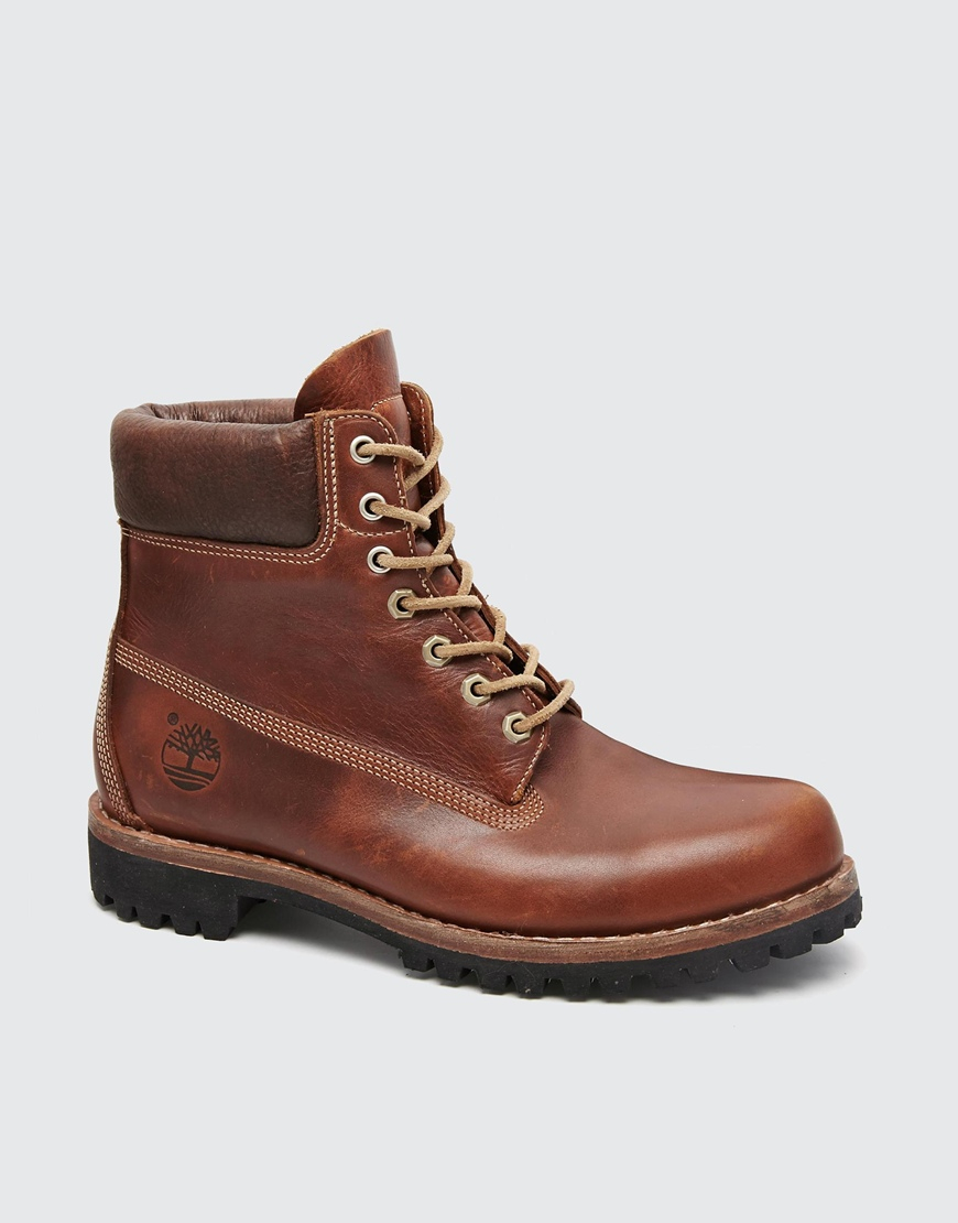 Timberland Classic 6 Inch Leather Premium Boots in Brown for Men - Lyst