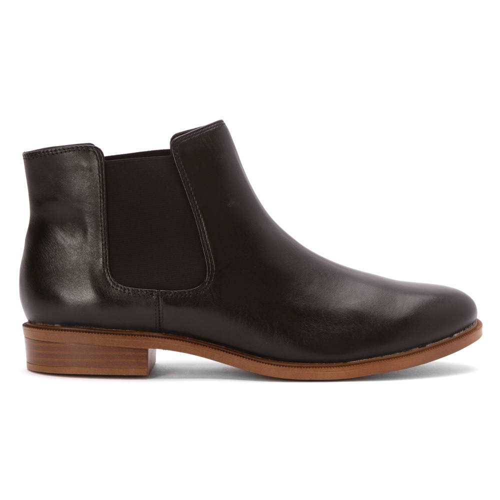 clarks taylor shine black