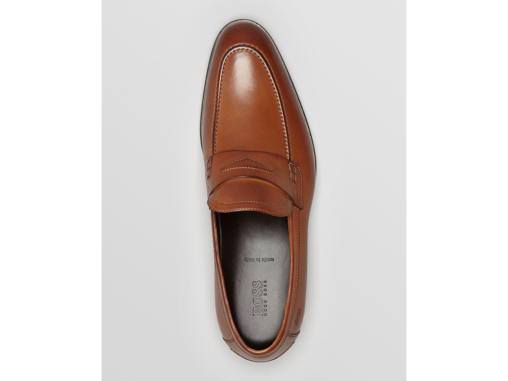 boss penny loafer