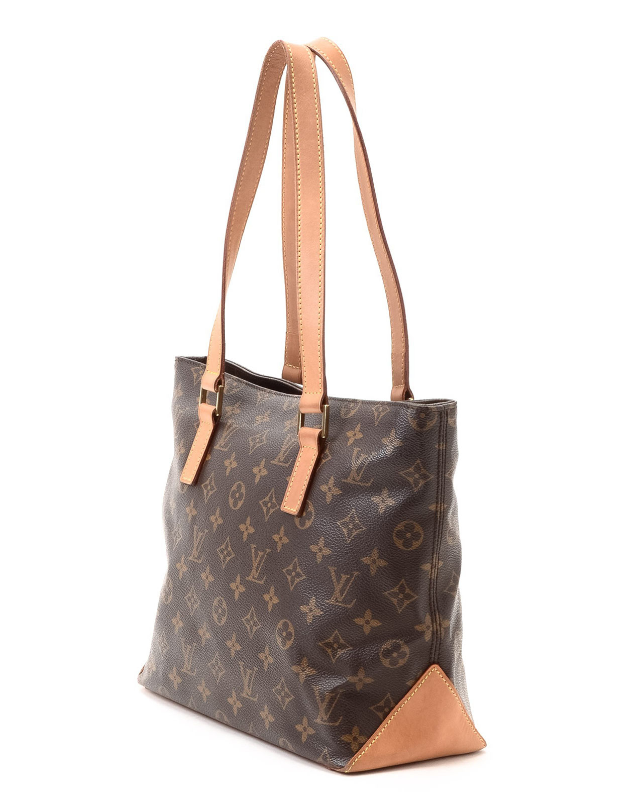 Lyst - Louis Vuitton Cabas Piano Tote in Brown