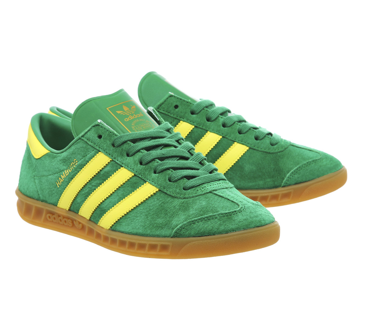 Lyst - Adidas originals Hamburg Trainers in Green for Men