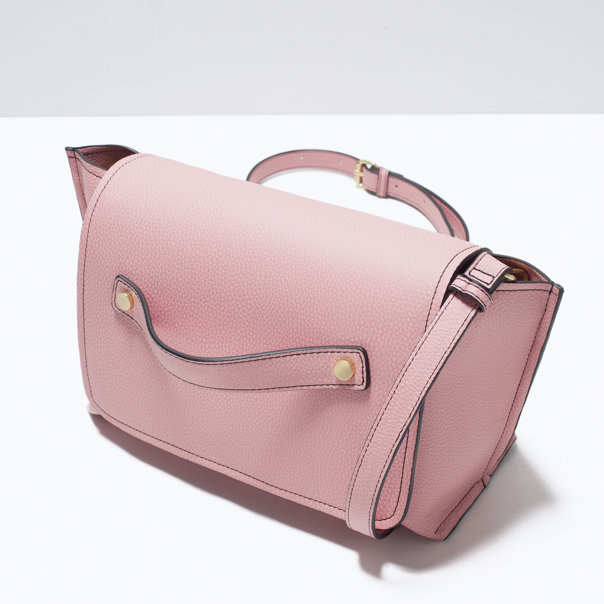 zara pink backpack