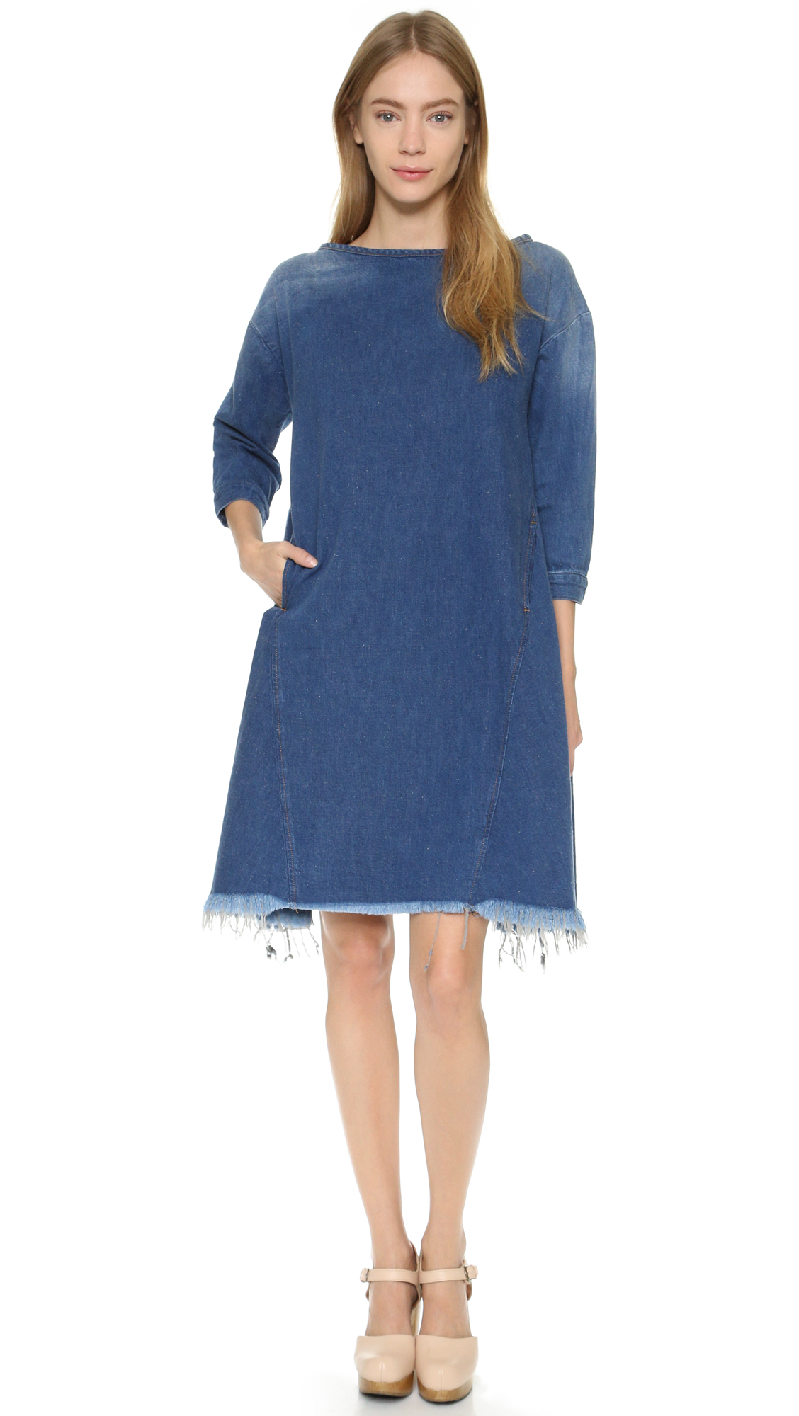 rachel comey blue dress