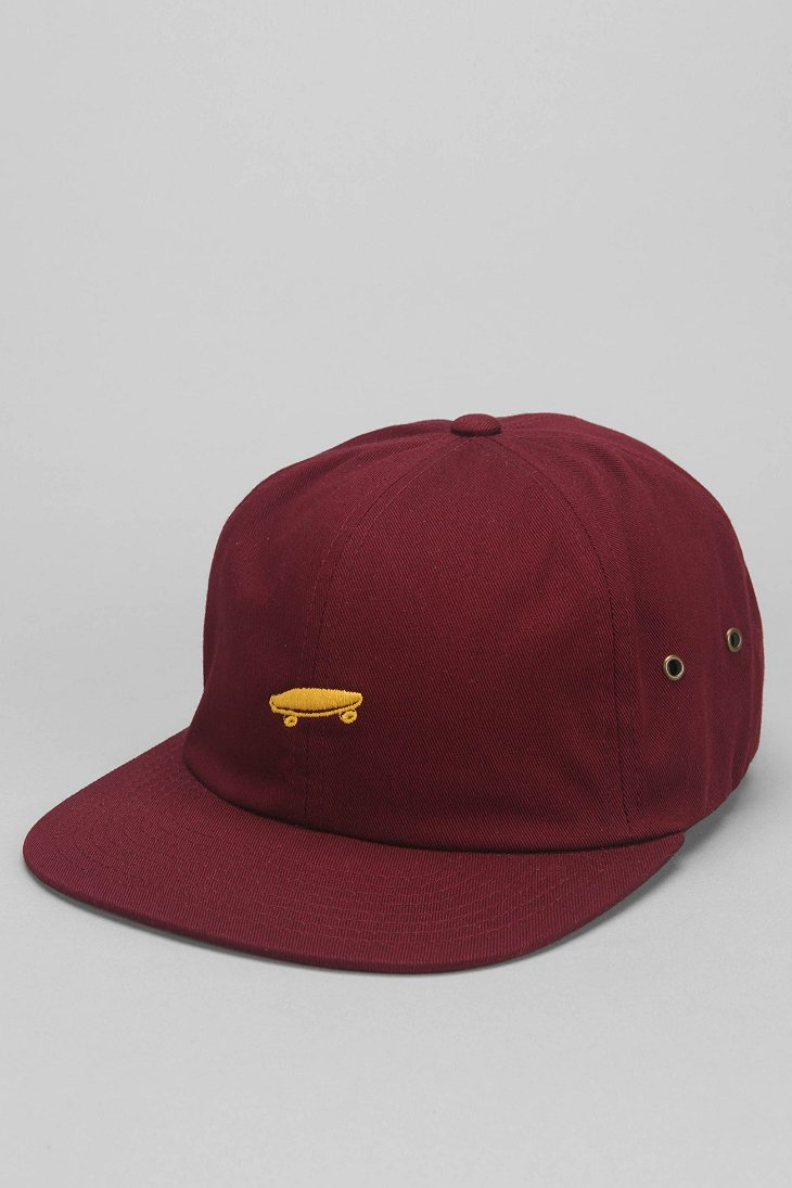 maroon vans hat
