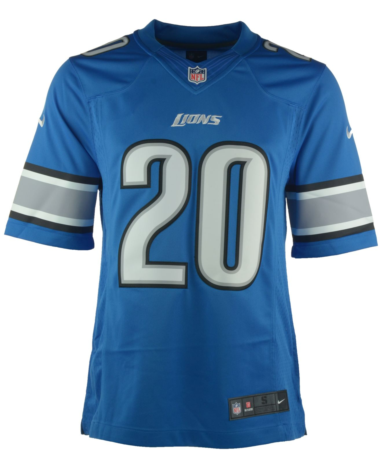 Nike Men's Barry Sanders Detroit Lions Limited Jersey in Blue for Men