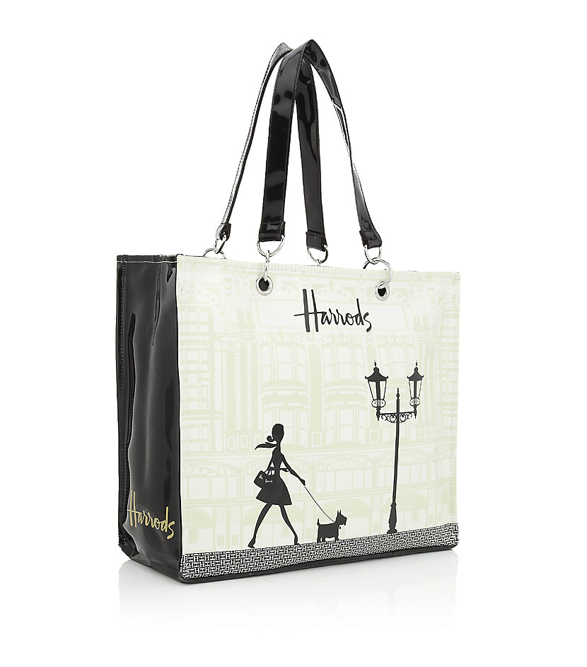 Harrods Knightsbridge Ladies Shoulder Bag in Cream (White) - Lyst