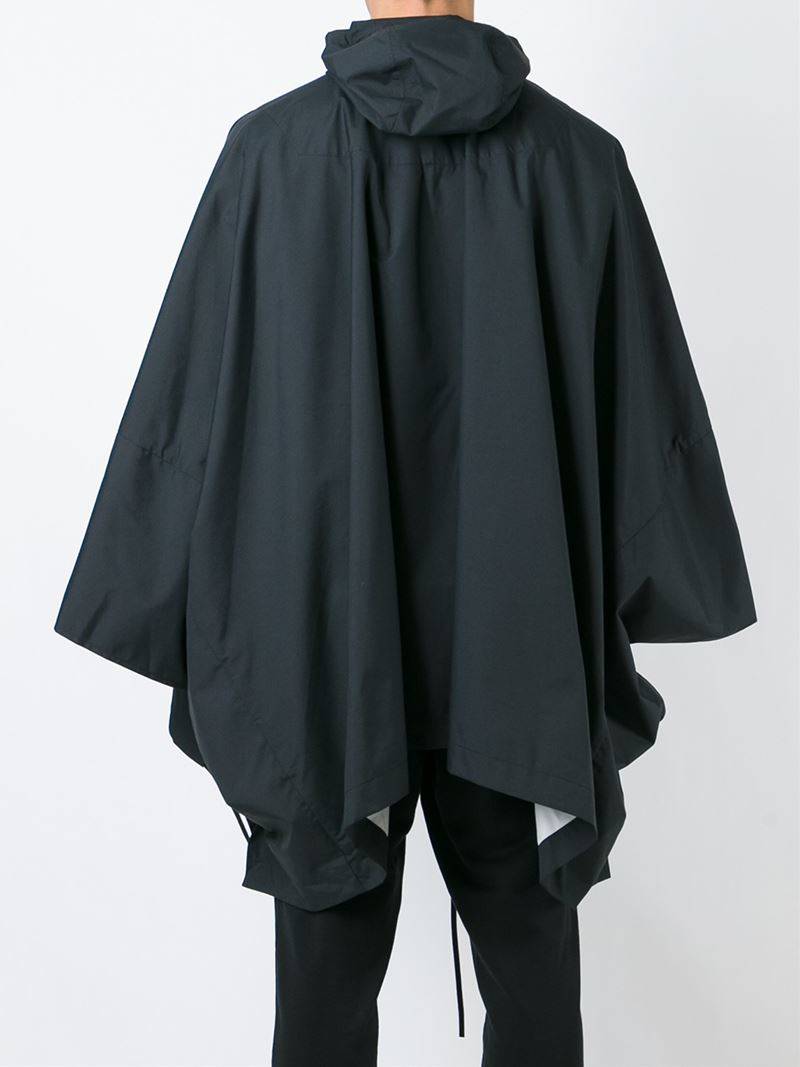 Lyst Berthold Hooded Cape in Black for Men