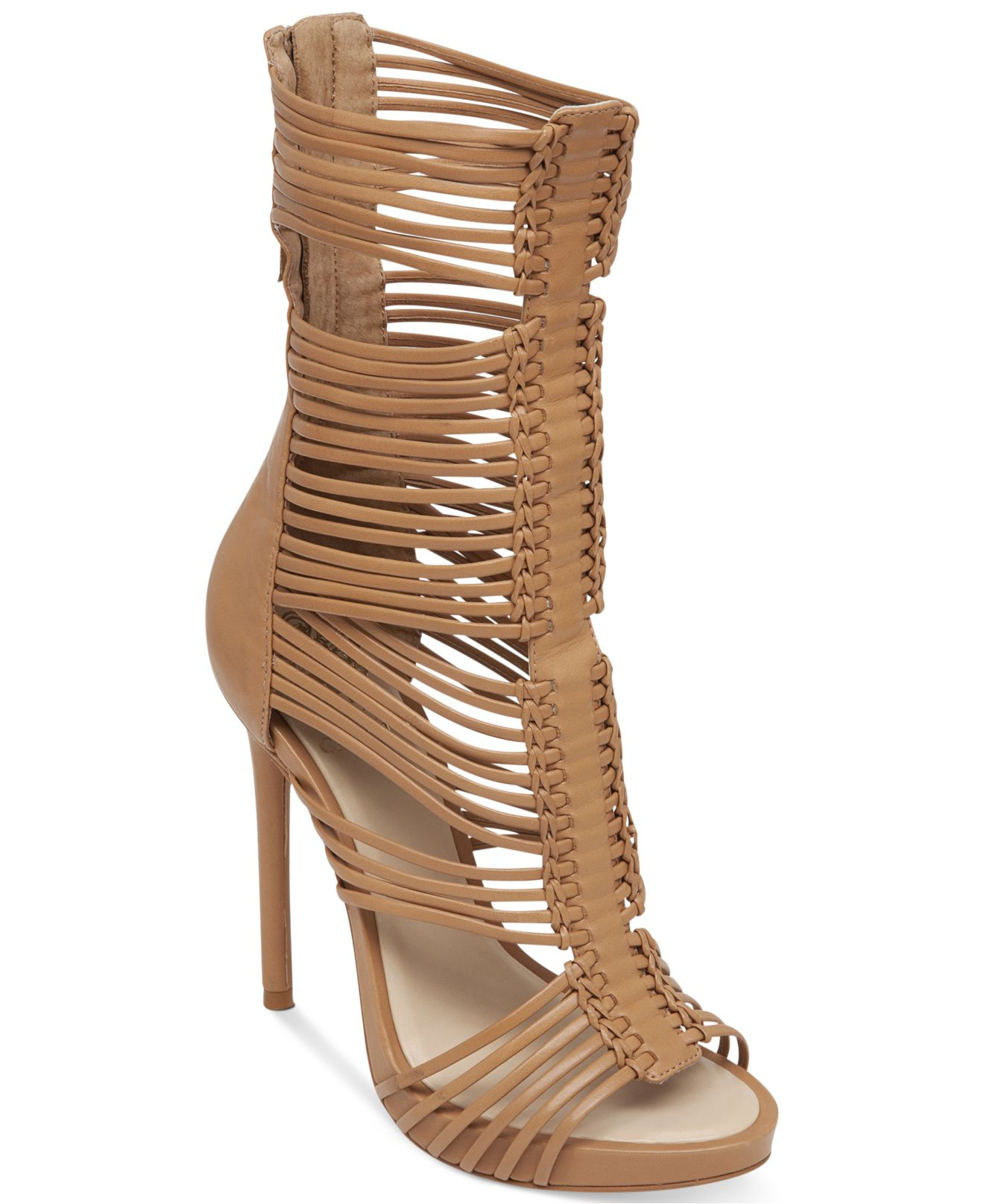 Vince Camuto Barbara Gladiator Dress Sandals in Brown (Tan) | Lyst