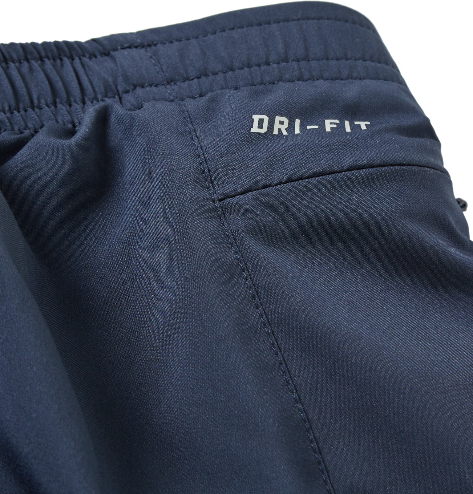 navy blue nike dri fit shorts