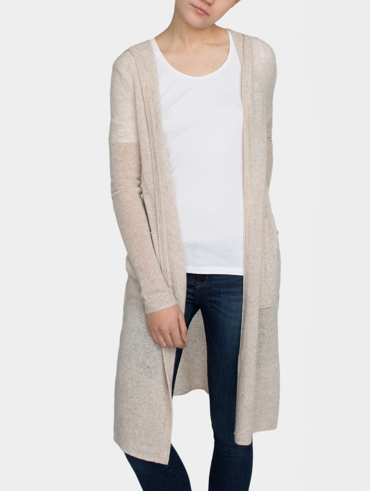 white warren cardigan