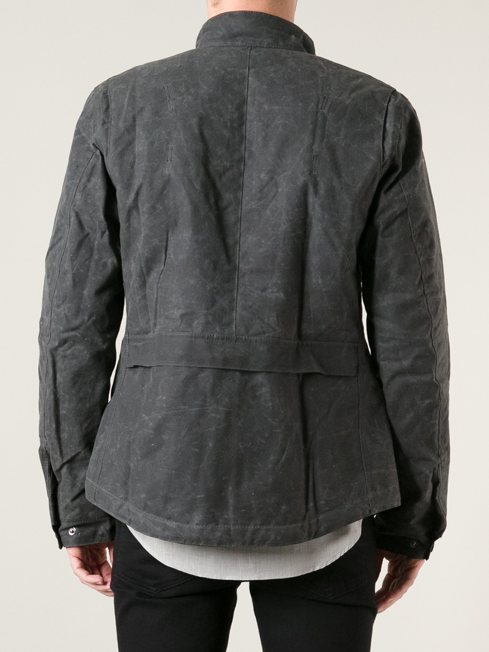 Barbour Military Jacket in Grey (Gray) for Men Lyst