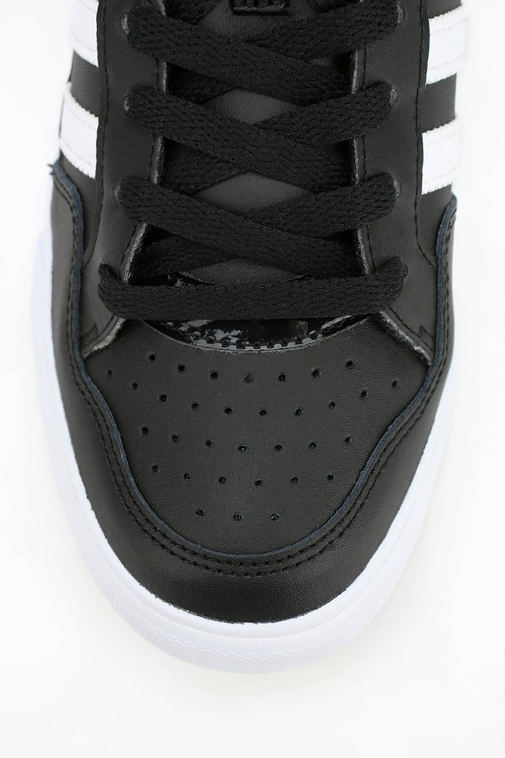 adidas Originals Extaball Leather Hightop Sneaker in Black | Lyst