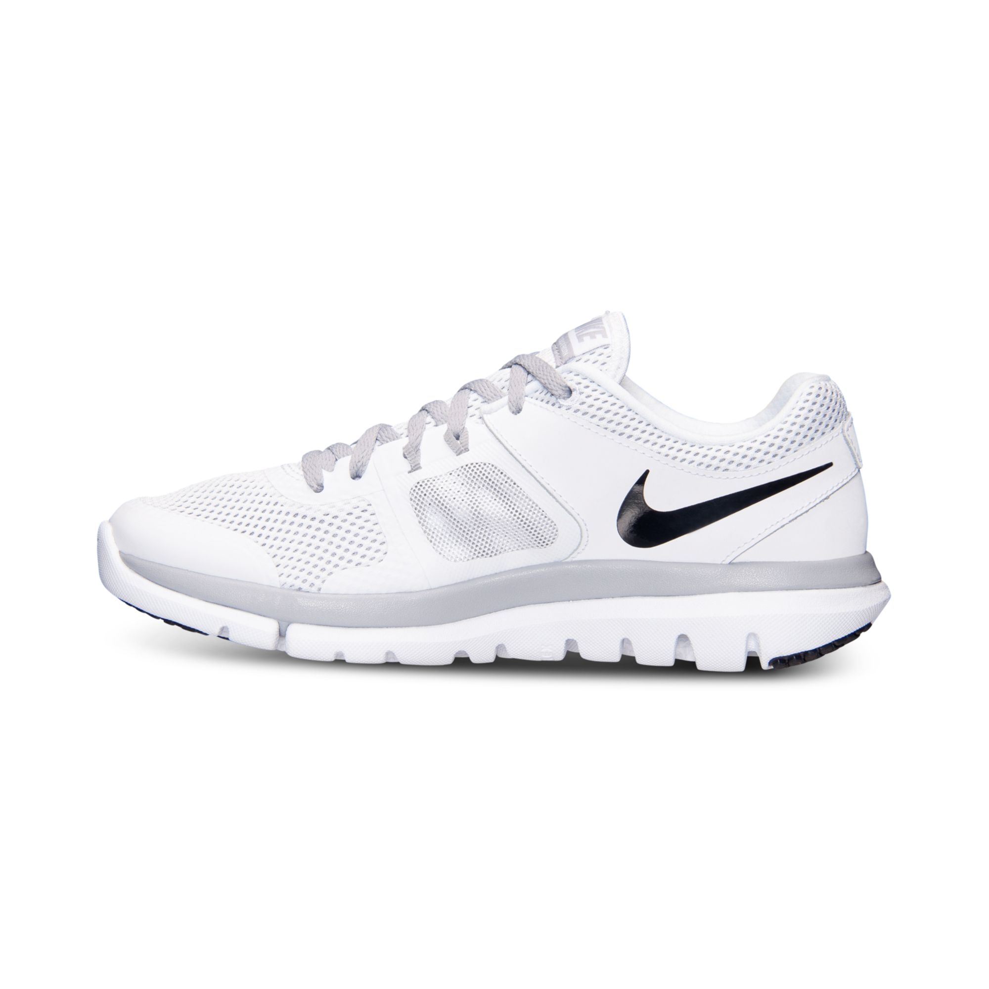 Nike Women'S Flex Run 2014 Running Sneakers From Finish Line in White ...