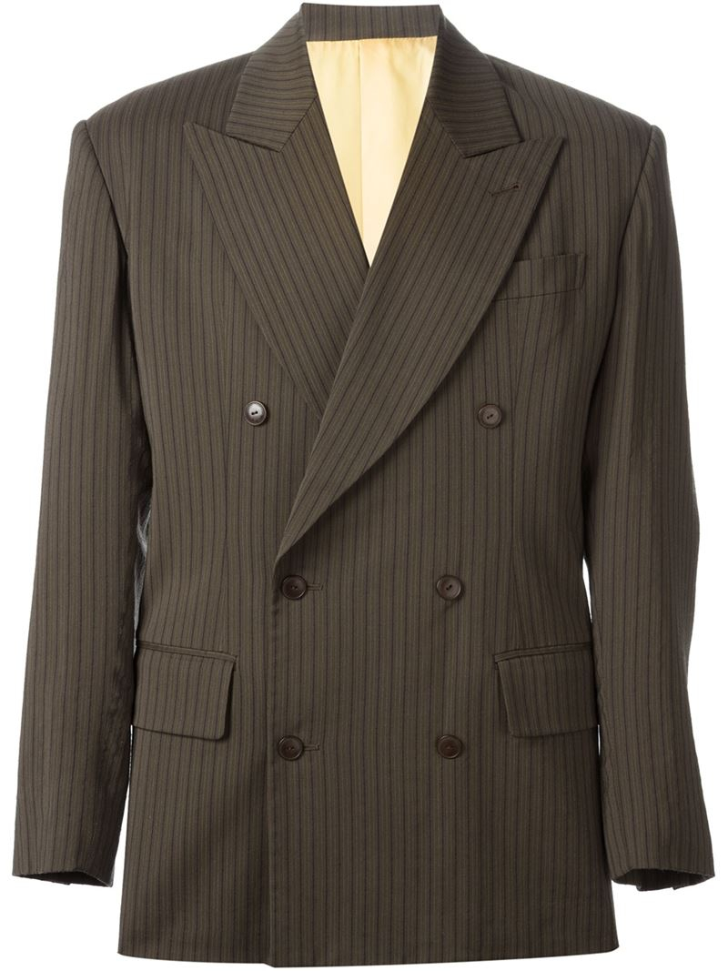 brown pinstriped suit brown pinstriped suit