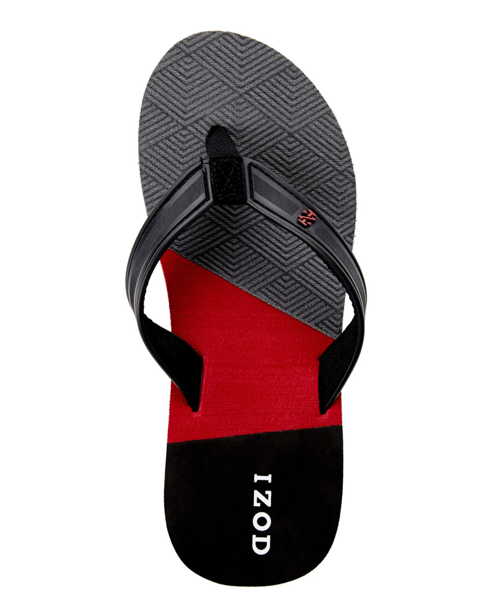 yellow box blue flip flops