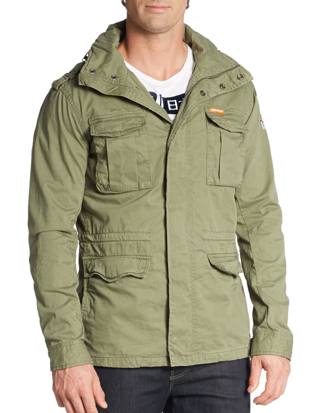 Dear elbow Monarch Superdry Rookie Military Jacket in Green for Men | Lyst