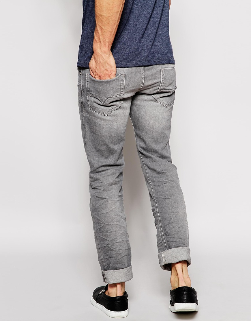 diesel light grey jeans