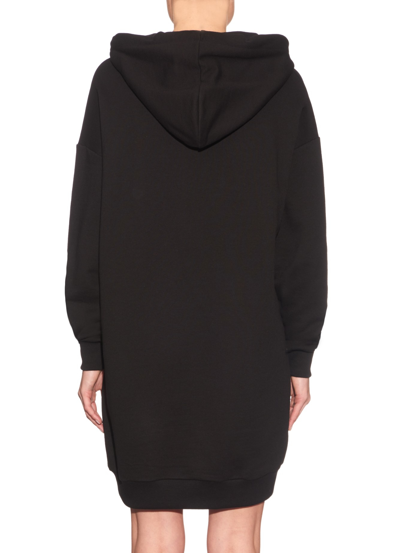 oversized hooded dress