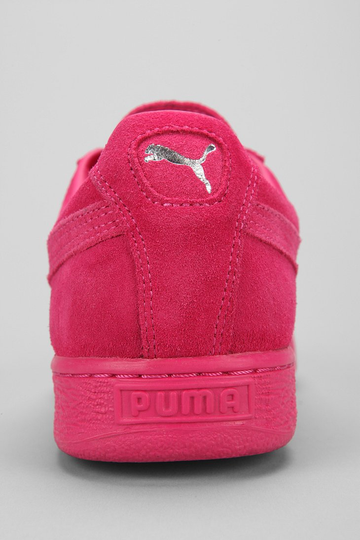 PUMA Classic Mono Suede Sneaker in Pink for Men | Lyst