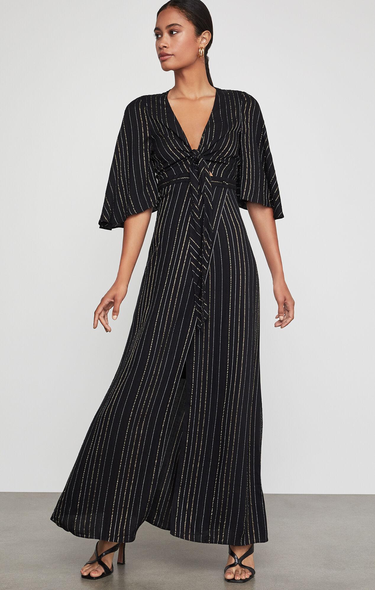 bcbg black tie dress