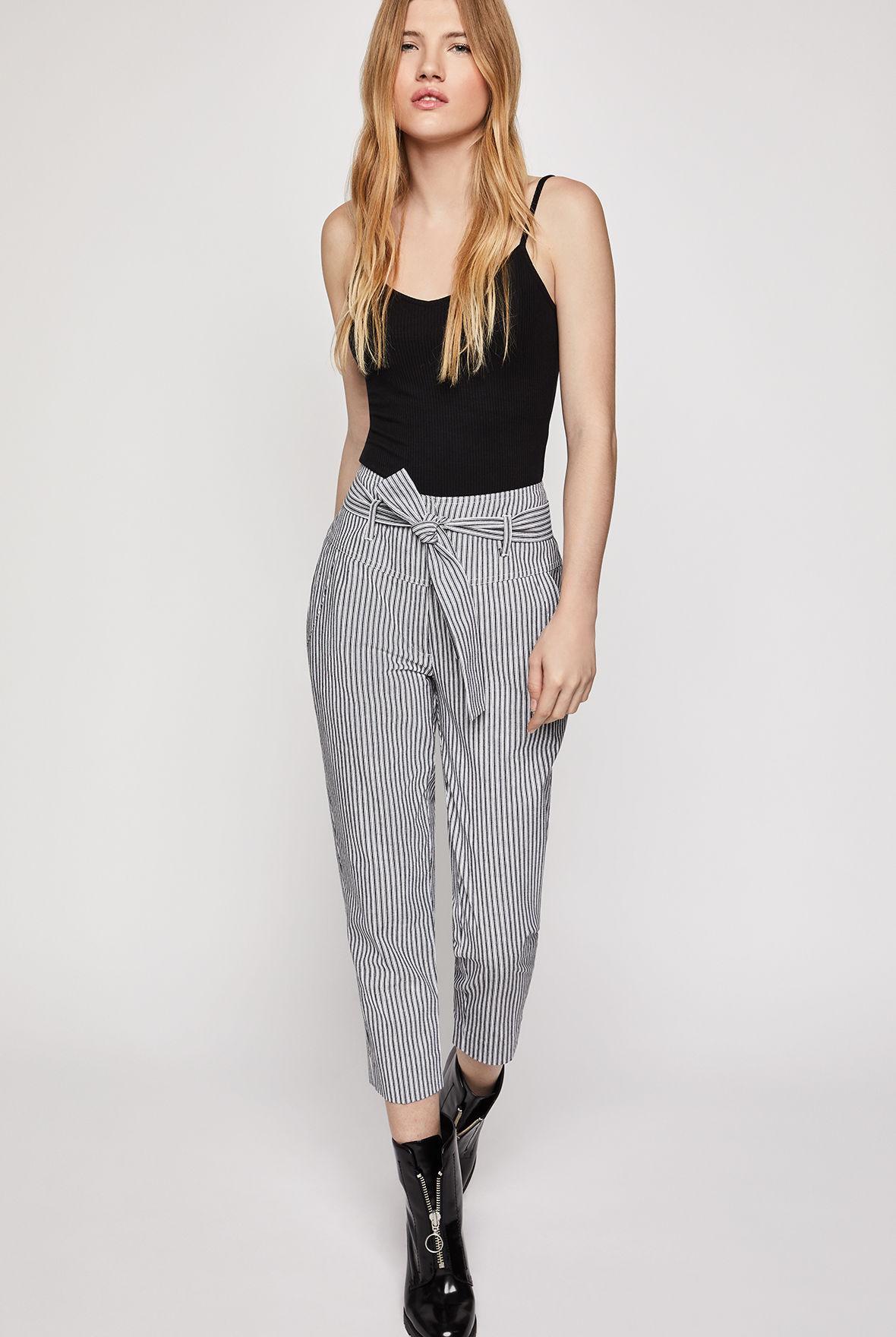 railroad stripe pants
