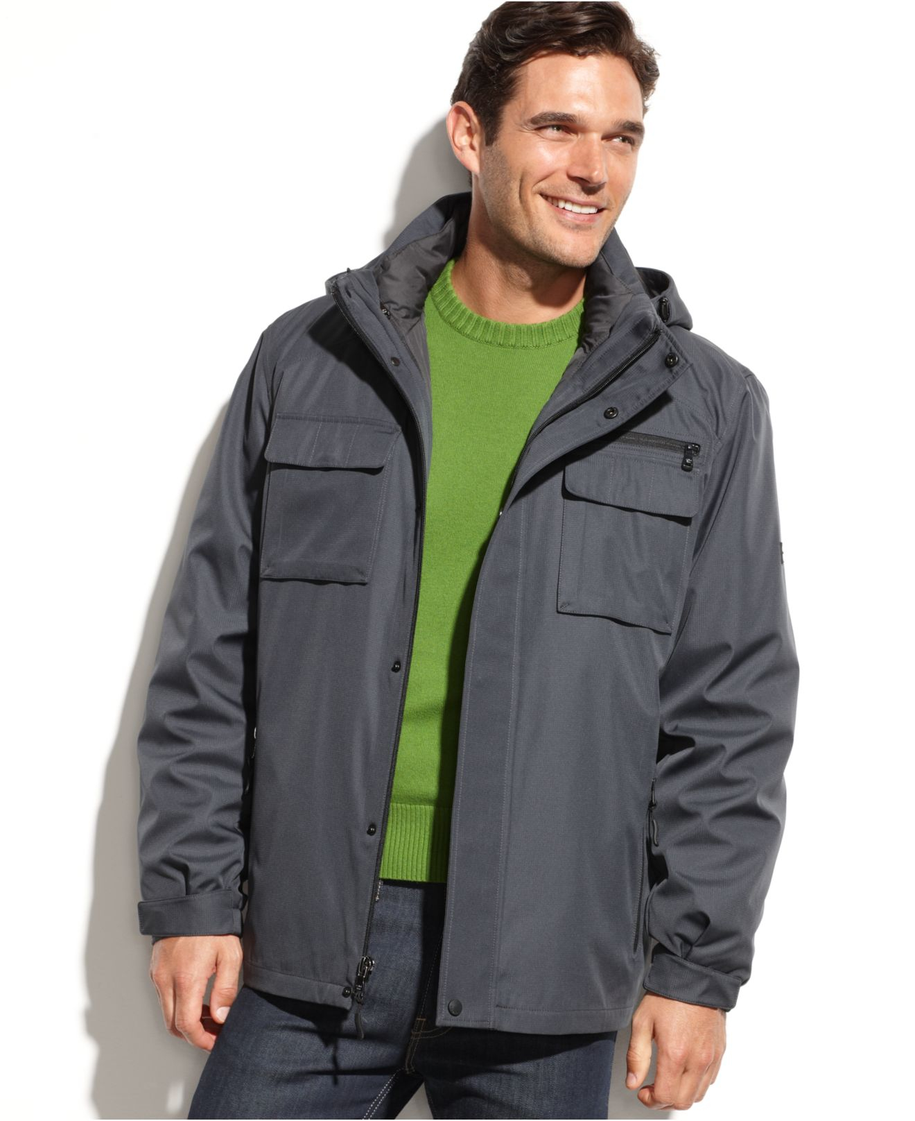 calvin klein 3 in 1 winter jacket