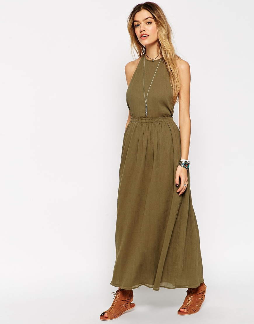 cheesecloth maxi dress