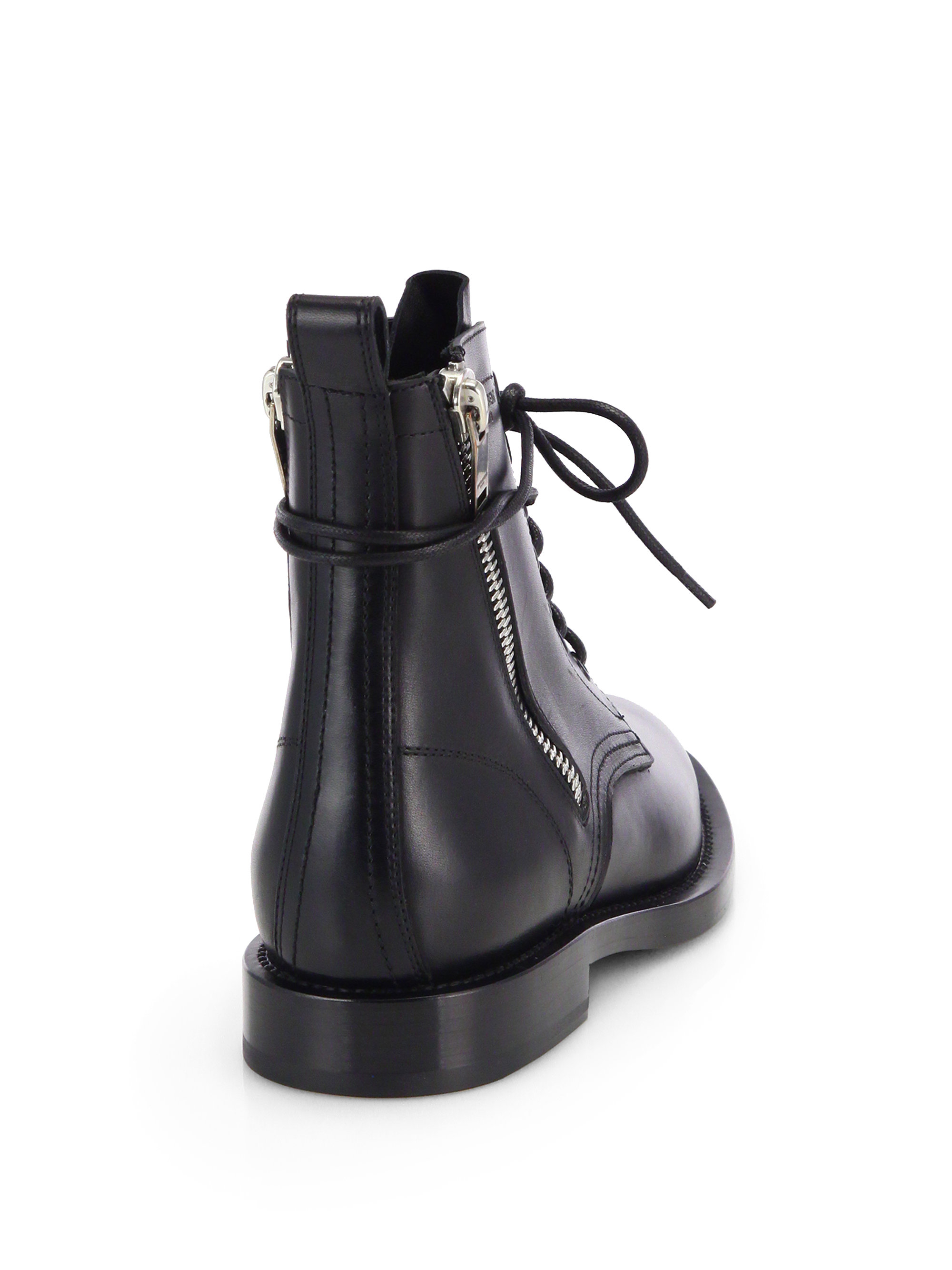 saint laurent ranger combat boots