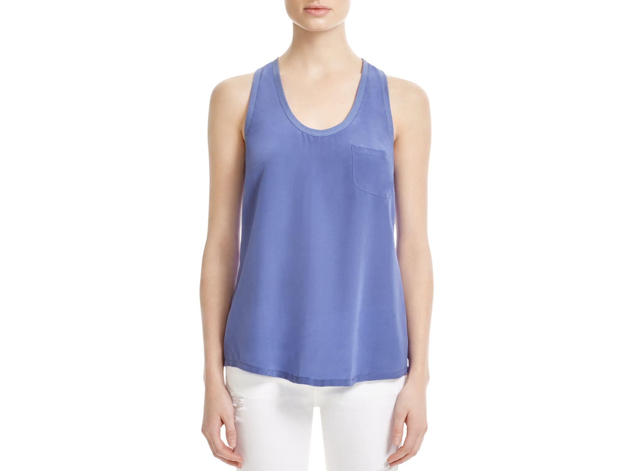 joie alicia silk tank