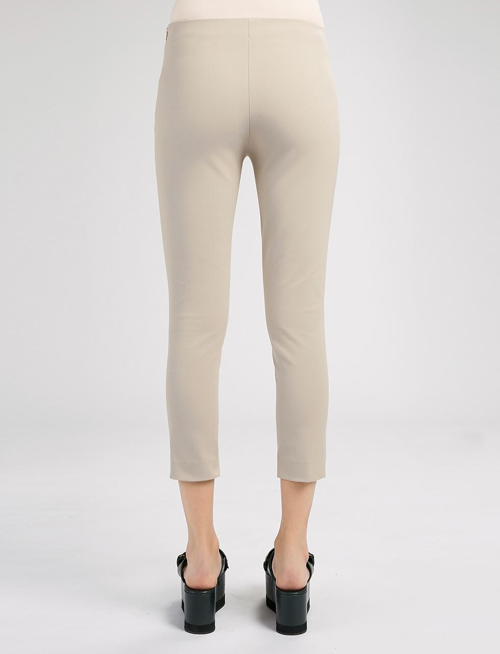 cropped stretch trousers