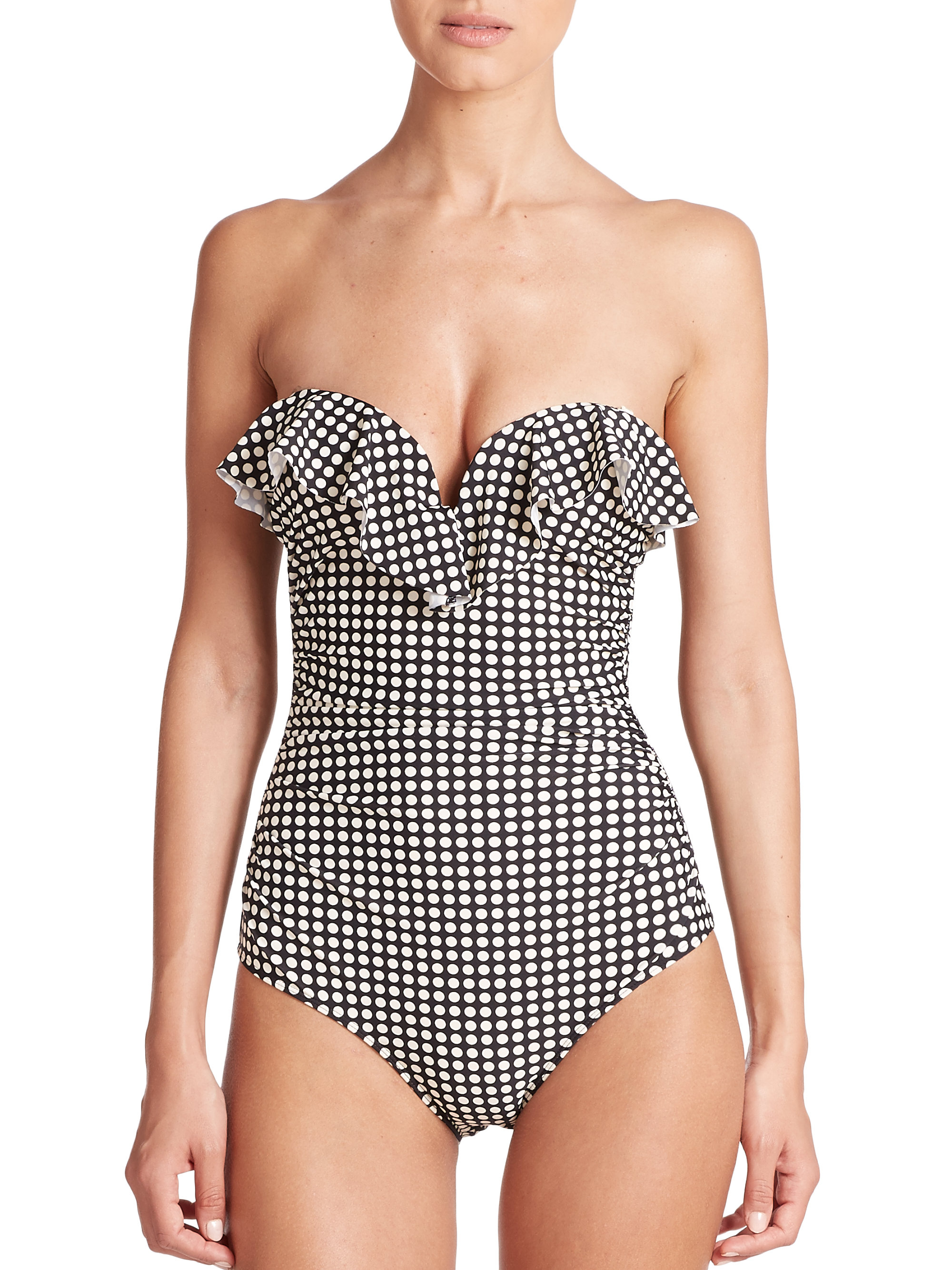 zimmermann black one piece swimsuit