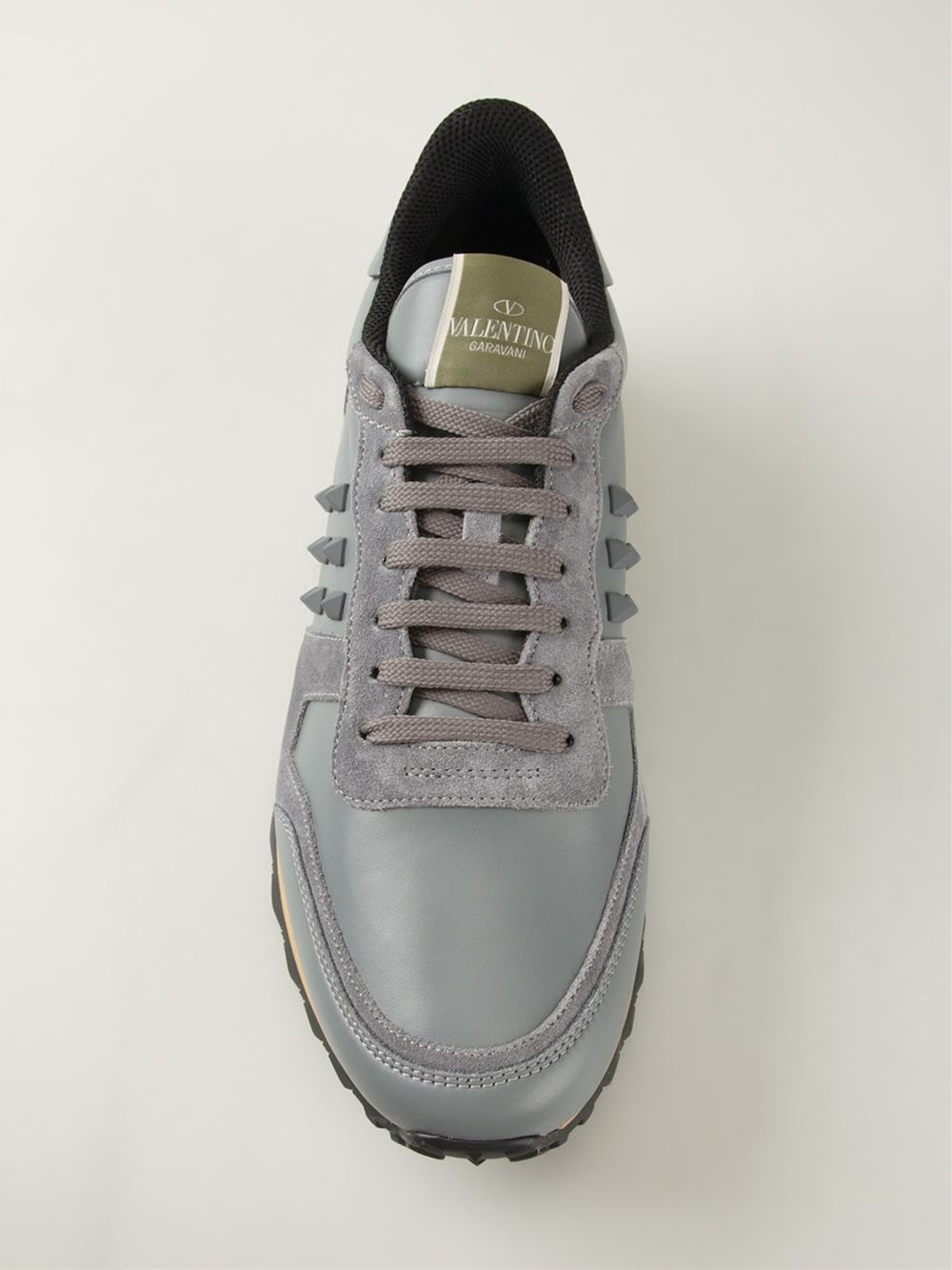 Valentino 'rockrunner' Sneakers in Grey 