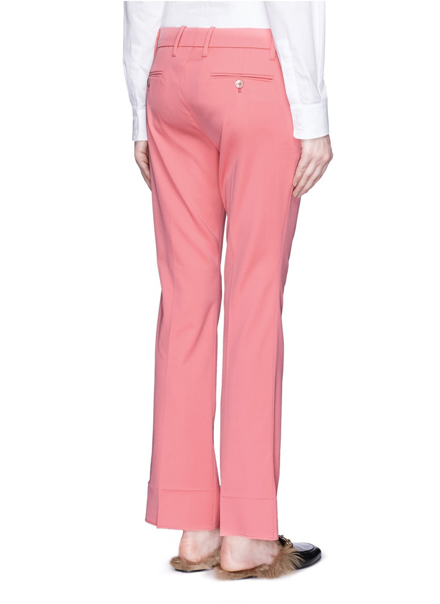 pink gucci pants