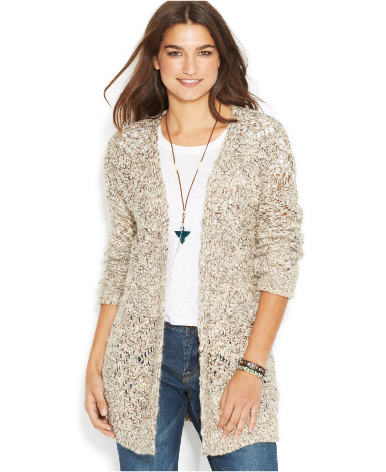 lucky brand long cardigan