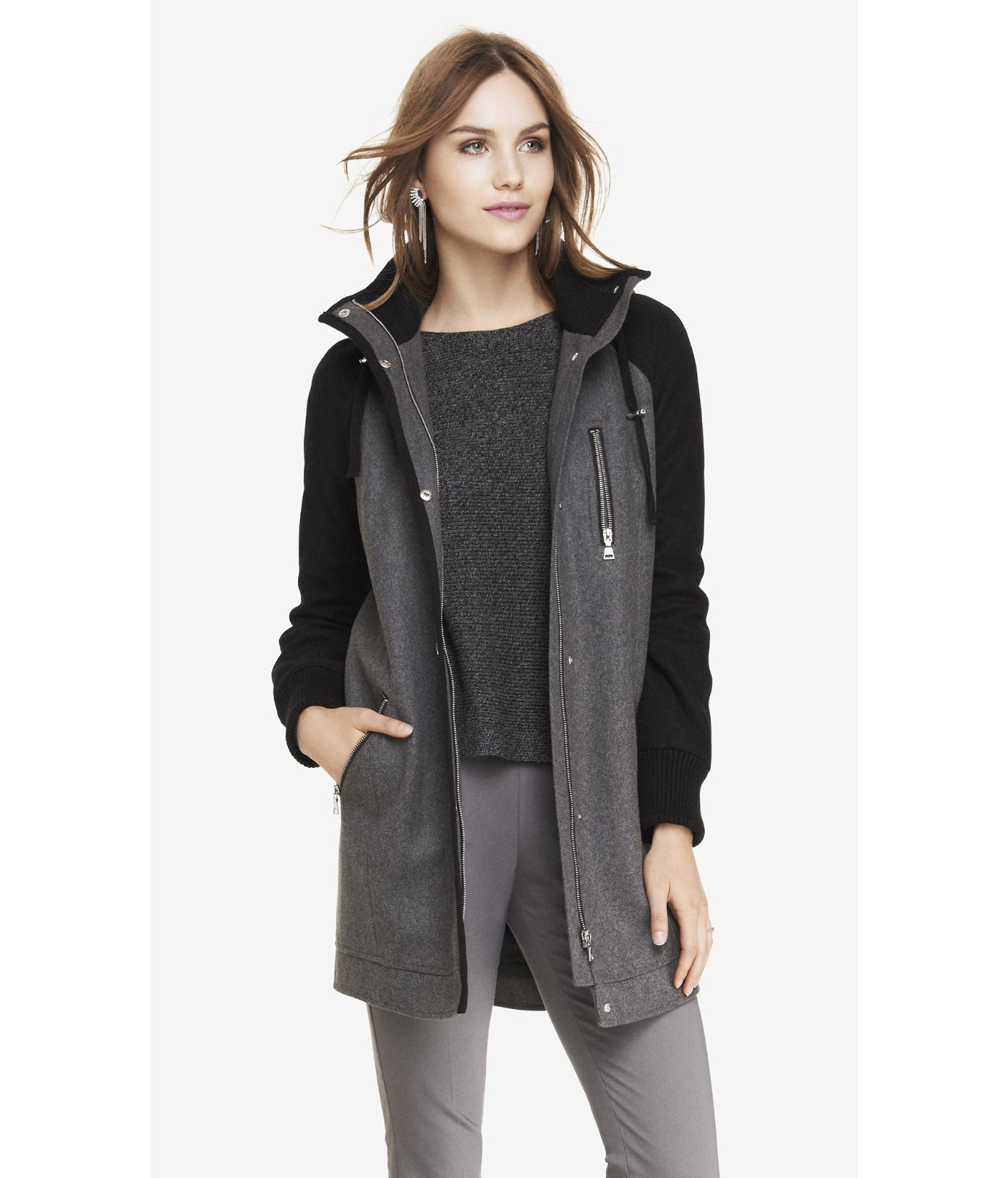 express wool coat