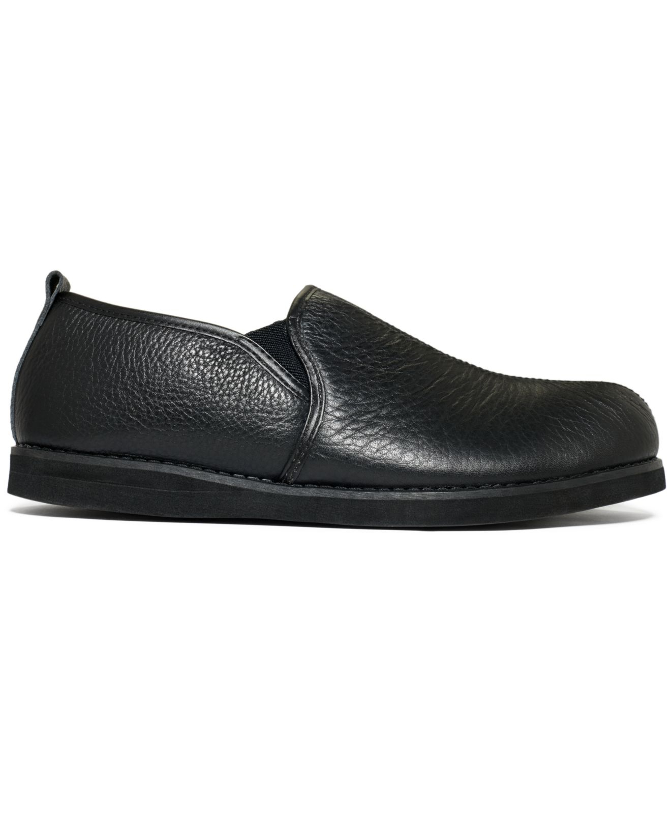 L.B. Evans Admiral Leather Slippers in Black for Men Lyst