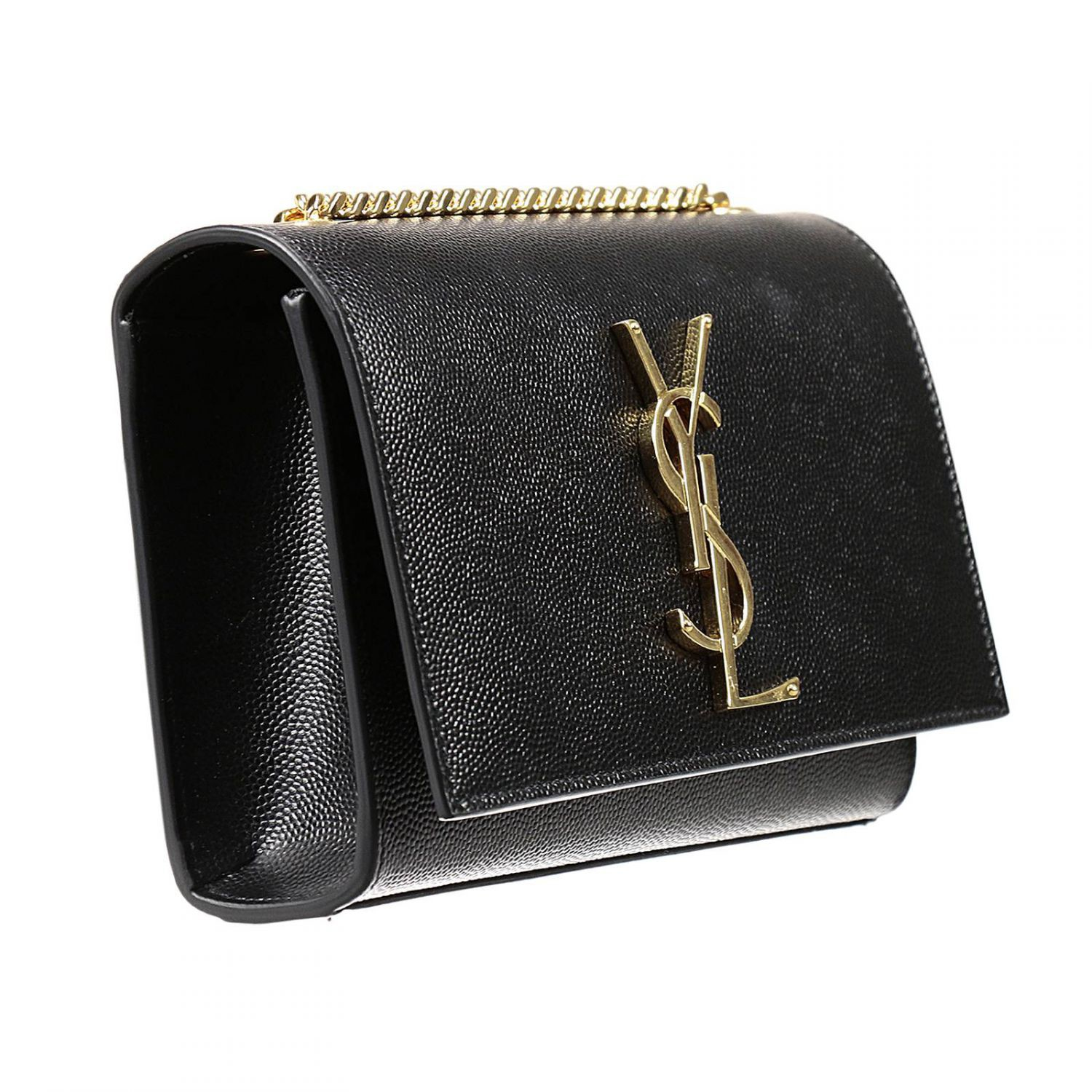 medium kate leather wallet on a chain