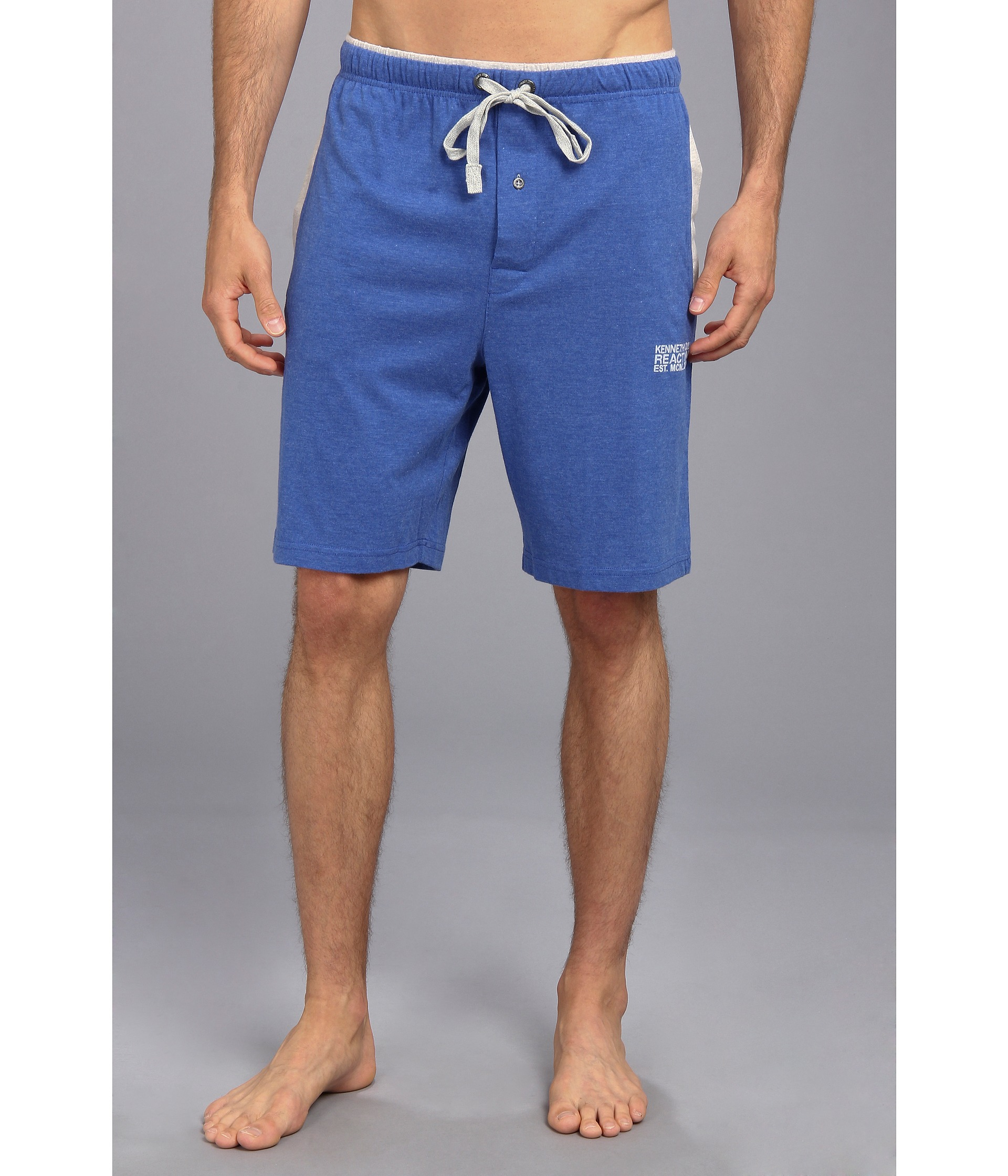 Kenneth Cole Reaction Super Soft Brushed Jersey Sleep Shorts in