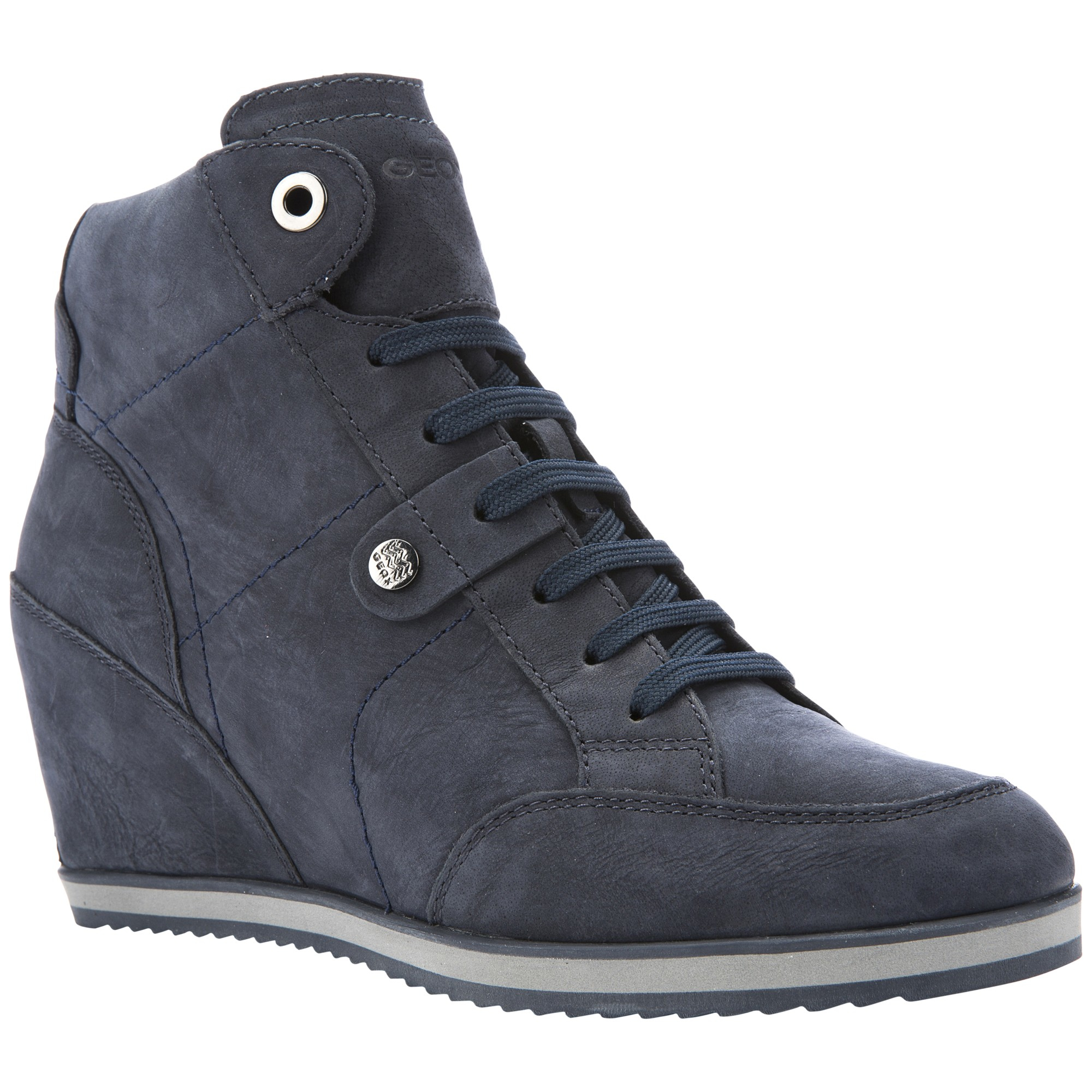 geox illusion 34 wedge sneaker