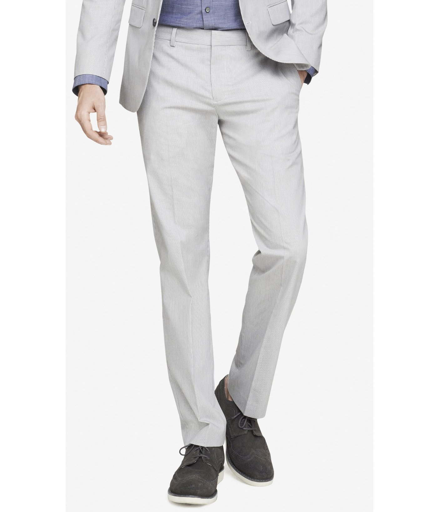 white pin stripe trousers white pin stripe trousers