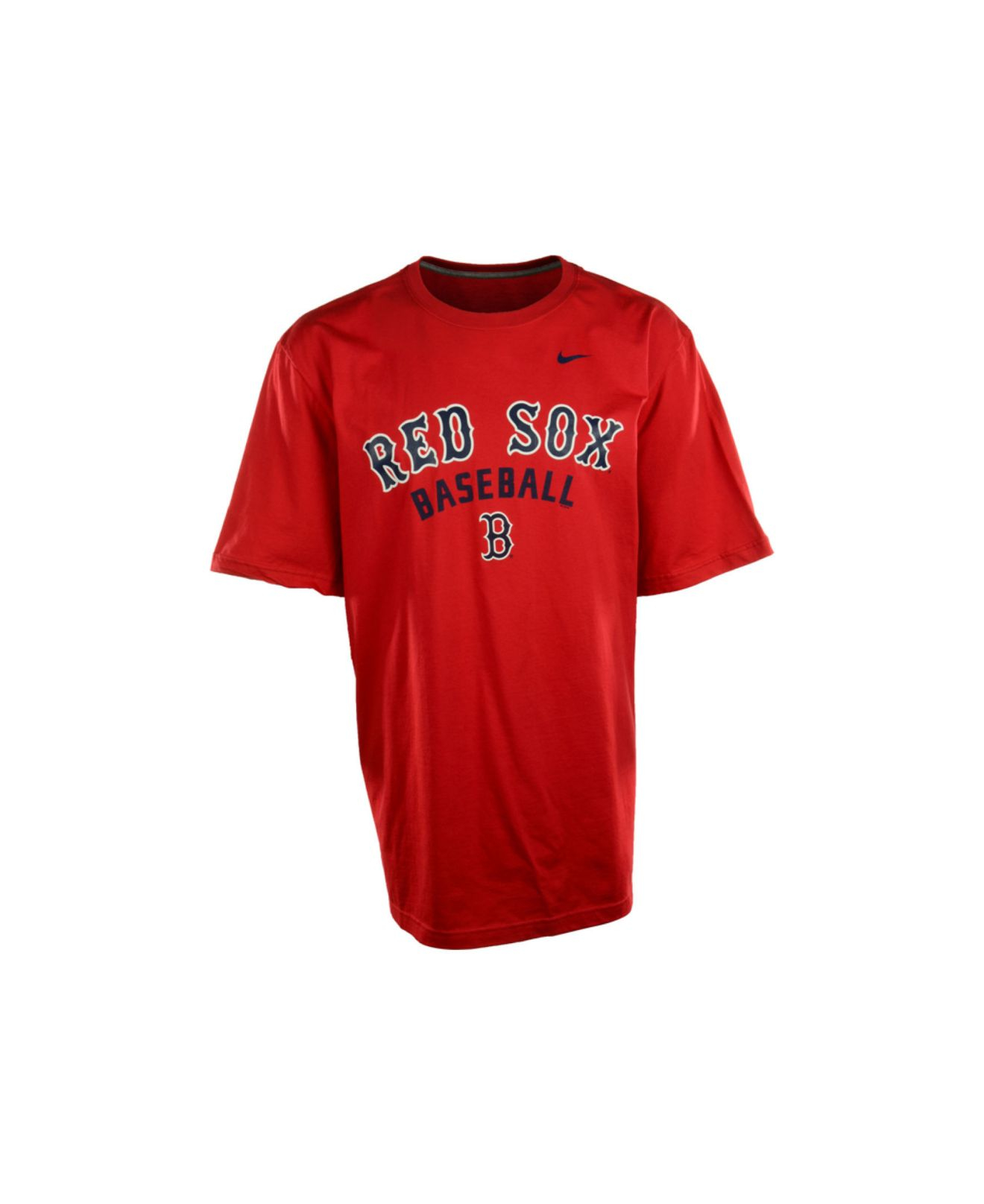 nike red sox t shirt
