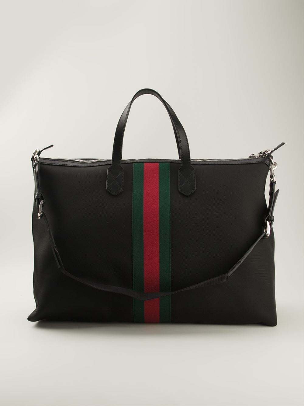 Gucci Weekender Classic Tote in Black for Men - Lyst