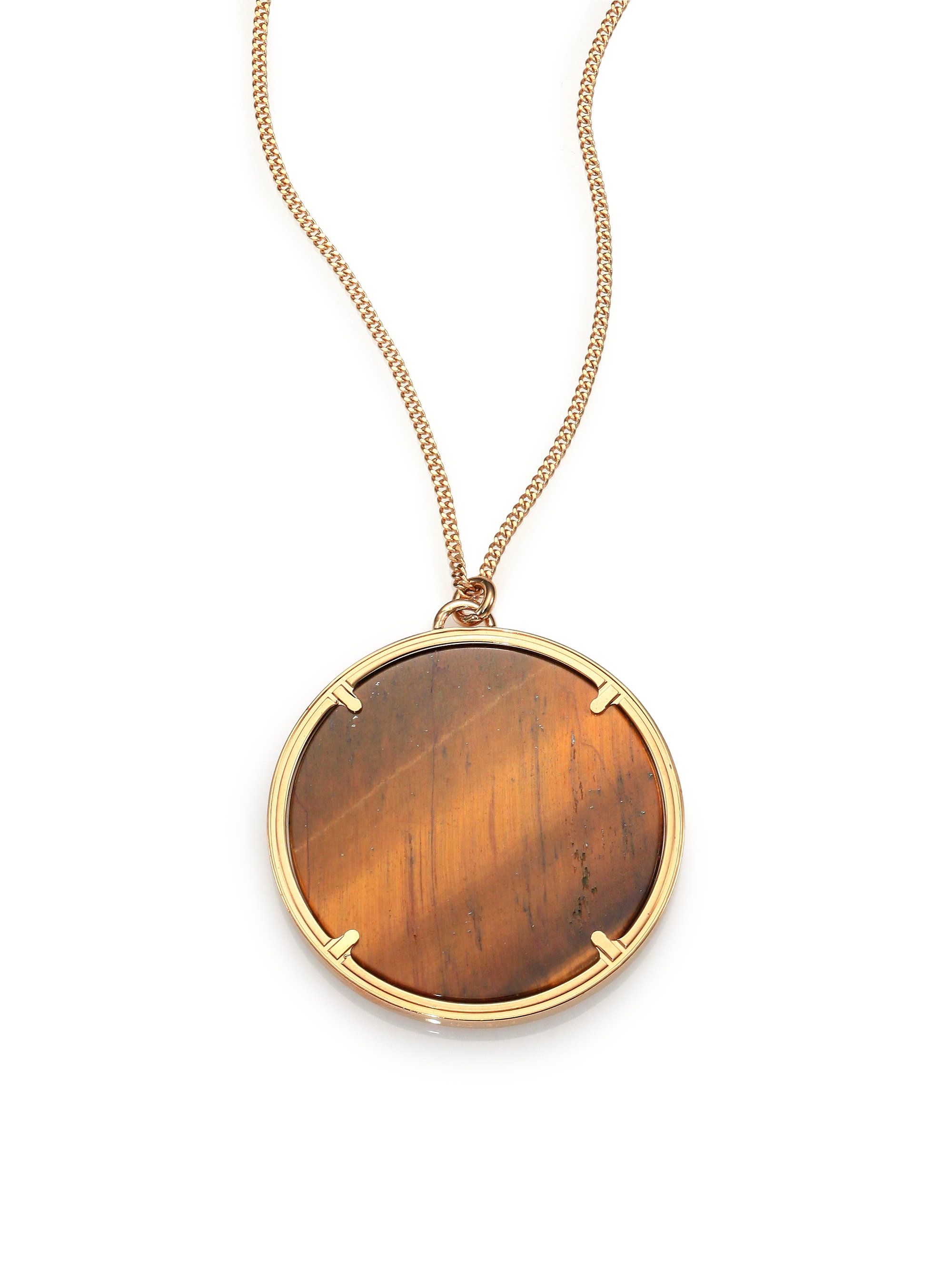 givenchy tigers eye tigers eye pendant necklace product 0 229233219 normal