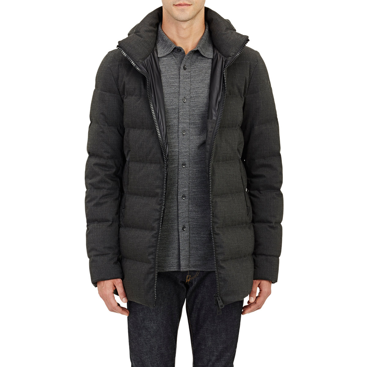 Herno Men's Laminar Parka in Gray for Men - Lyst