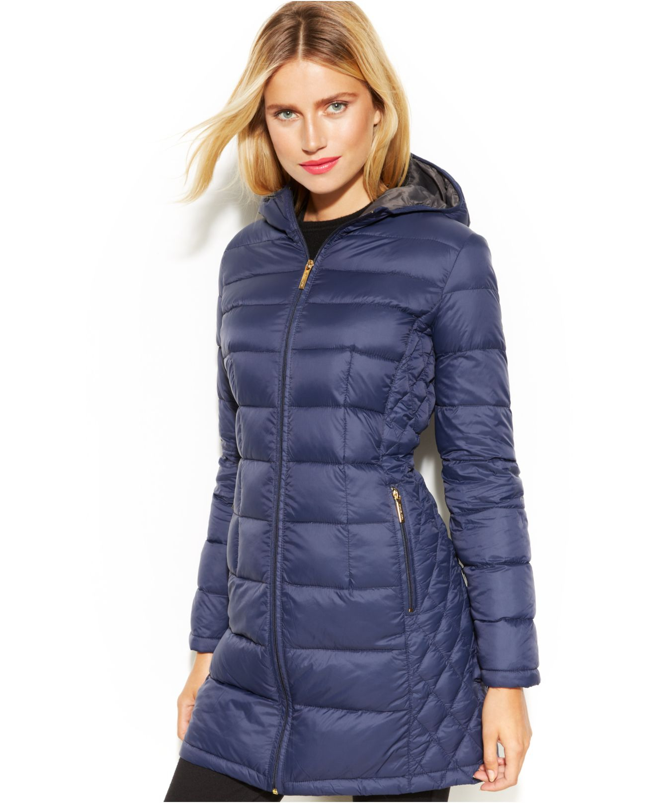 michael kors blue jacket