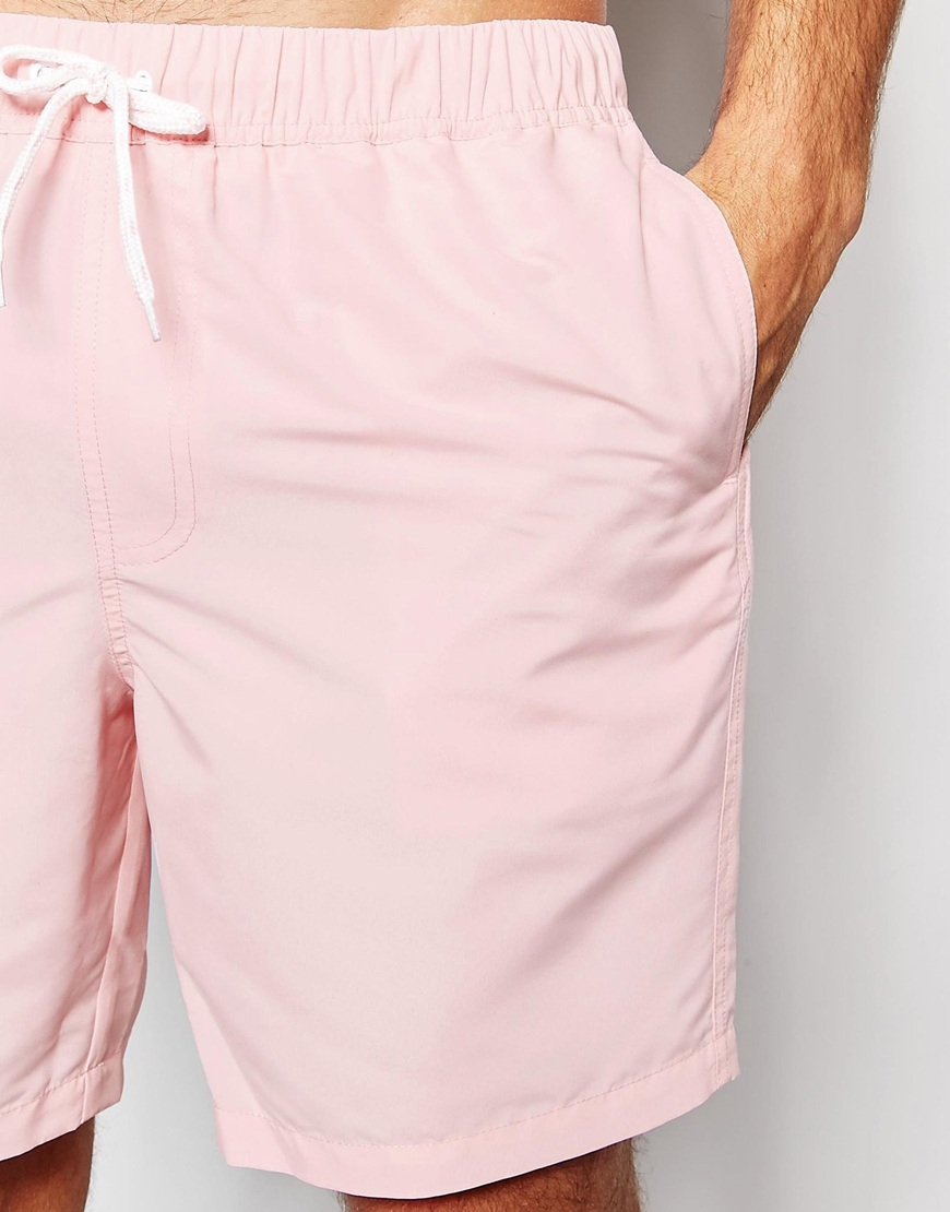 Light pink swim shorts Clearance