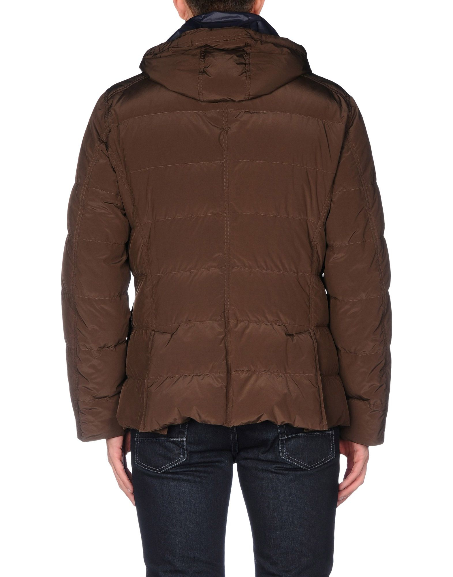 Lyst Brunello Cucinelli Down Jacket in Brown for Men