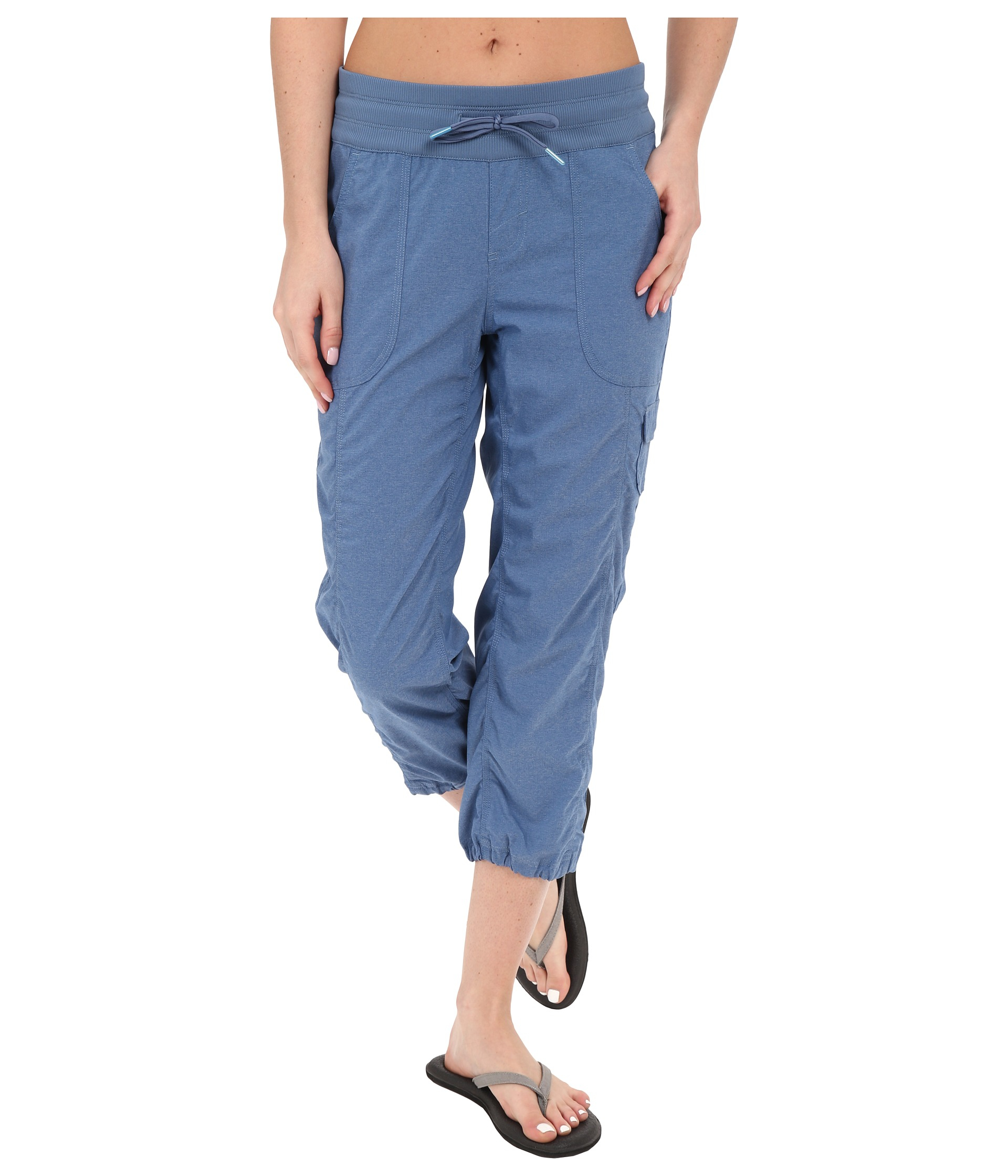 The North Face Aphrodite Capris in Blue | Lyst