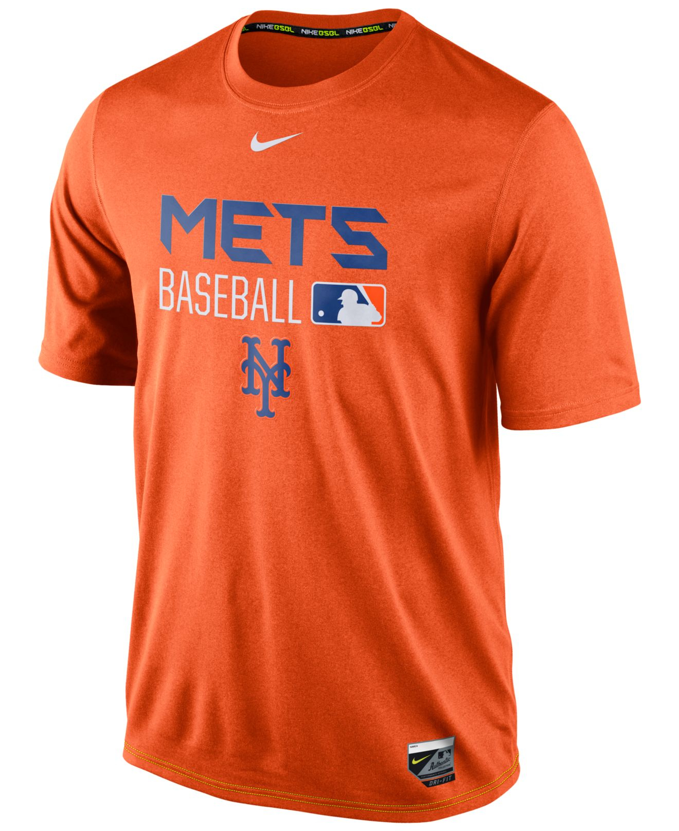 Nike Men'S New York Mets Legend Dri-Fit T-Shirt in Orange for Men - Lyst