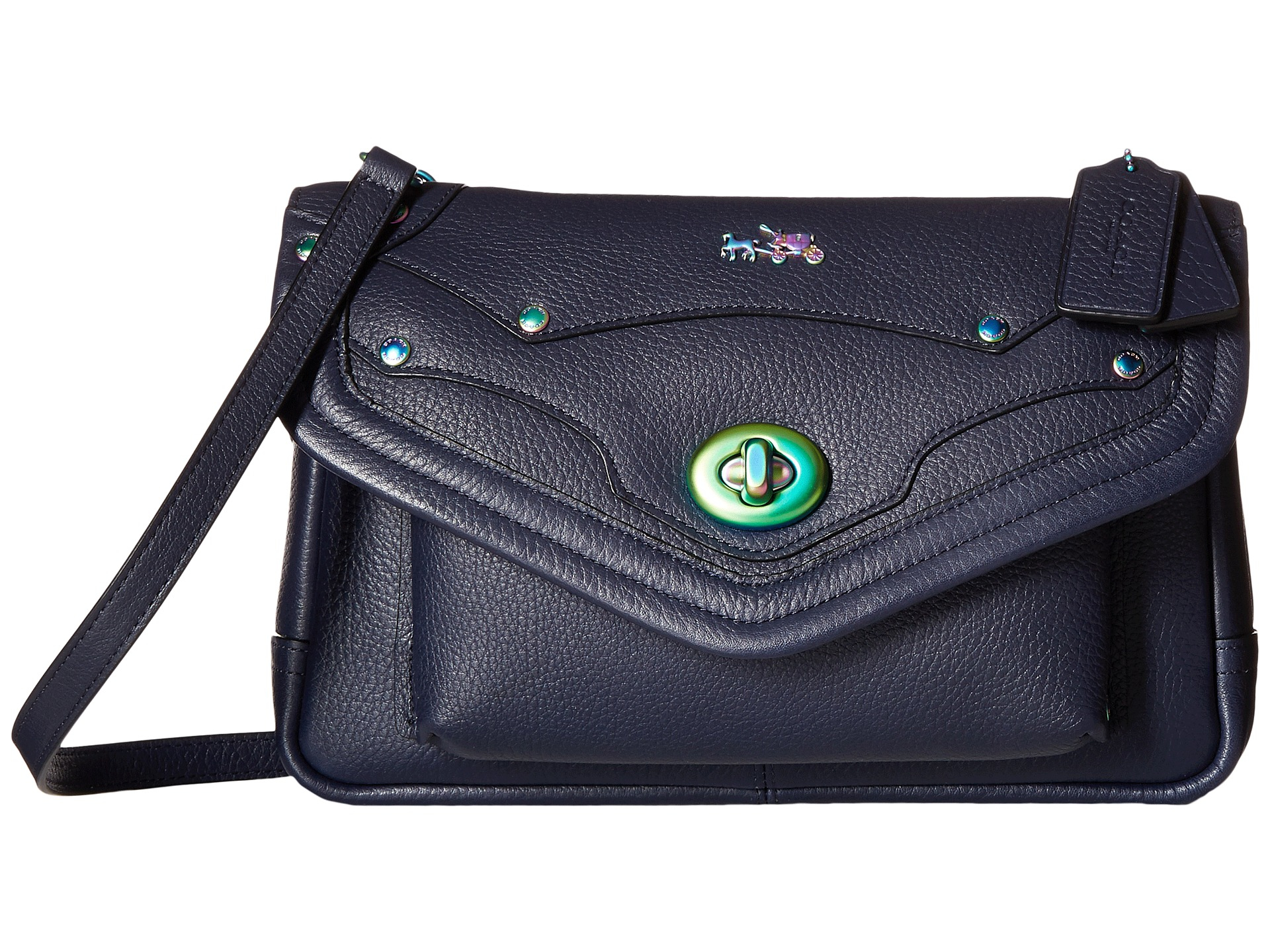 coach oil slick bag